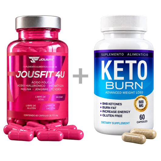 Pack Keto Burn + Acelerador Metabólico